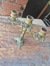 Kerzenständer Messing Antik Stil Mehrflammig Kerzenhalter Kerzenleuchter