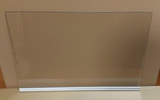 Kühlschrank Ersatz Einlegeboden Glasboden Glasplatte 465x310mm mit Kantenschutz
