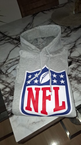 Nfl hoodie grau - gr.xl,