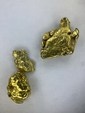 3er Set Goldnuggets Aus Kanada