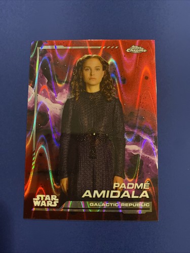Star wars karte topps - topps, chrome