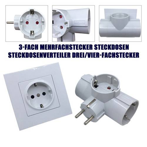 3fach steckdose - 3fach, eu