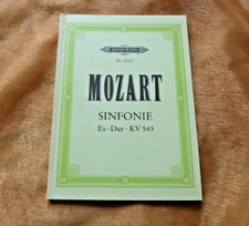 MOZART Sinfonie Es-Dur KV 543 Taschenpartitur