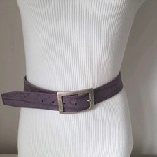 Org.Schuchard & Friese Herren Gürtel Lila  Gr. 95 NEU echtes Leder Handgemacht 