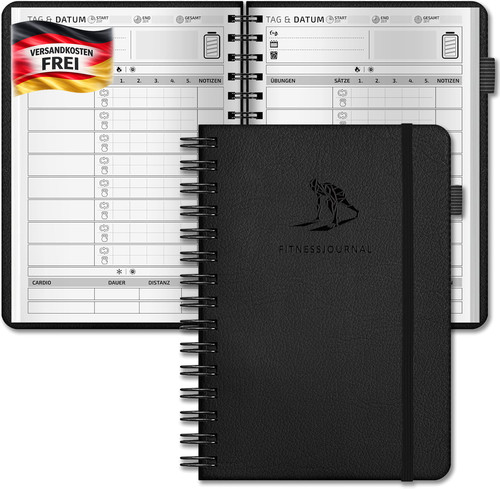 Fitness journal - fitness-journal, a5