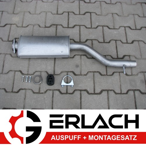 Mittelschalldämpfer für
