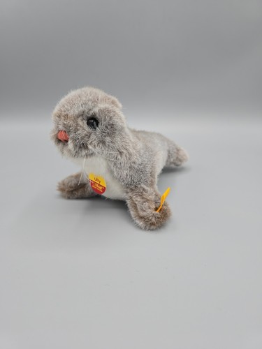 Steiff robbe seehund olly grau - steiff,