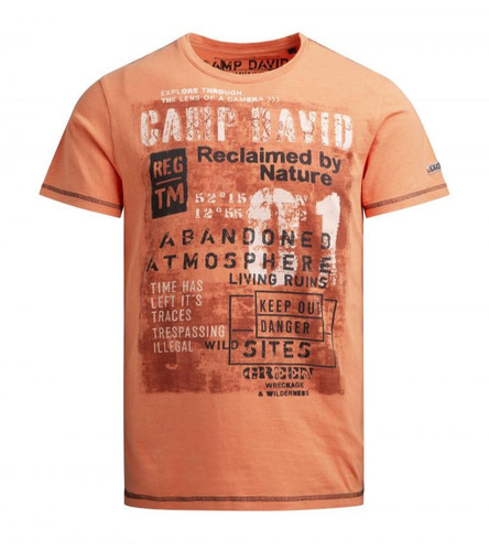 Camp david shirt rundhals - t-shirt,