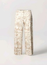 BRAX  Straight Leg Damenhose mit Leinen Gr44, Aktuelle Kollektion, Neu 