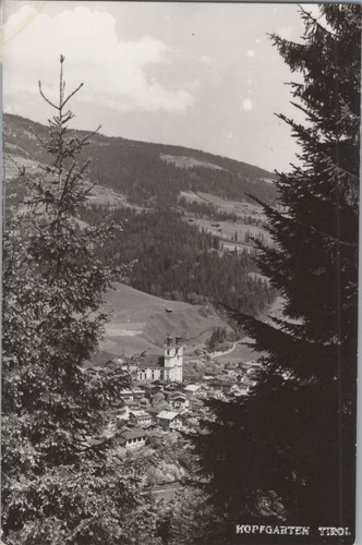 Hopfgarten tirol ansichtskarte - hopfgarten,