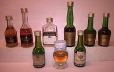 9x Miniaturflaschen Schnaps Likör - Set Z027 Cognac France (FR) - minibottles ?