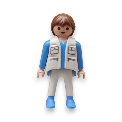 Playmobil figur reporter mann - figur,