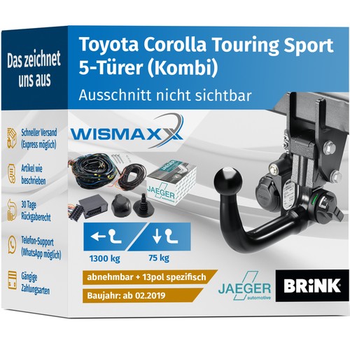 Ahk für corolla touring sport - corolla,