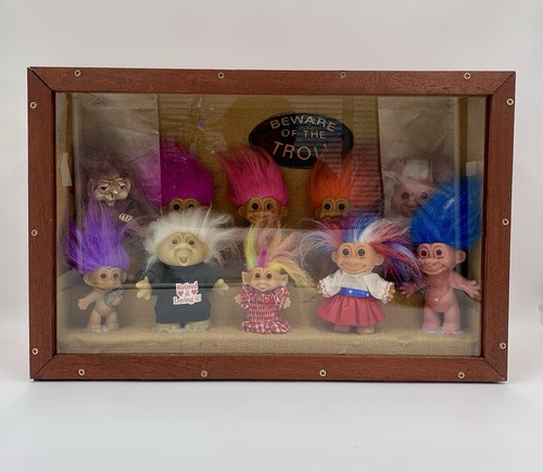 Vintage troll puppen - vintage, 10