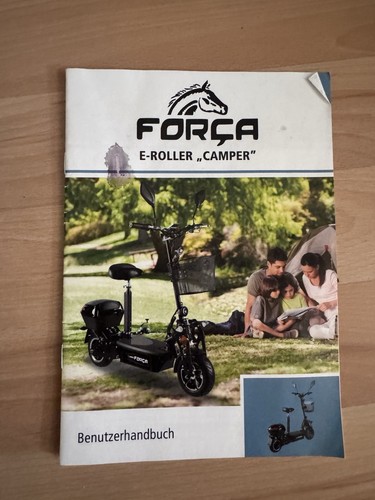 Forca camper scooter - forca, elektro