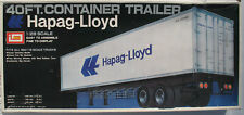 IMAI B-997 Container Trailer Hapag-Lloyd Auflieger 1:28 Anhänger für LKW Truck