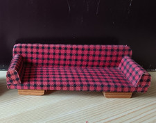  Puppenstuben  Möbel 50ger Jahre- Sofa- Holz-