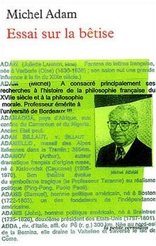 Essai sur bêtise von - sur,