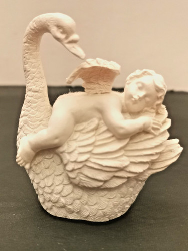 Dekofigur schwan mit - dekofigur,