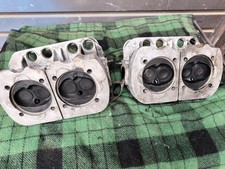 VW  Typ 1 Käfer Bus 2 Zylinderköpfe Für Doppelzündung Gebohrt Für 2 L