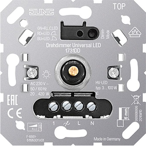 Jung 1731dd led - jung, led-drehdimmer