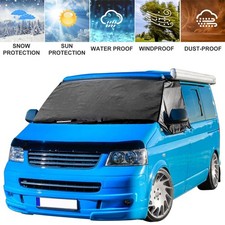 Für VW T5 Transporter Frontscheibenabdeckung Gardinen Sonnenschutz Vorhang DE