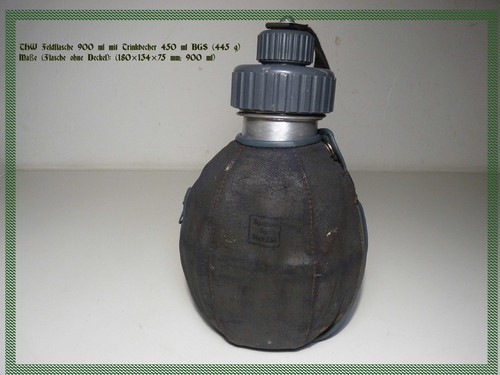 Alte feldflasche thw - alte,