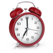 Bearware Wecker, analog, rund