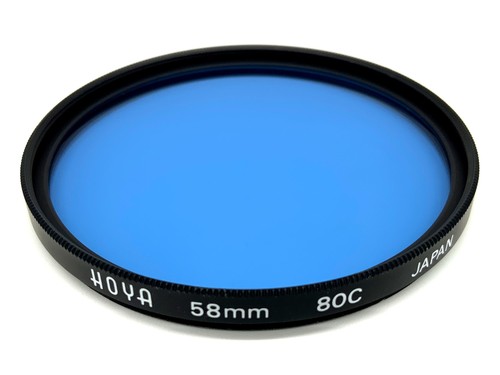 Hoya farbfilter blau blue 80c - hoya, blau/blue