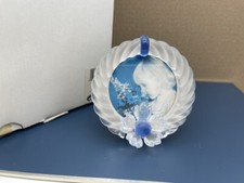 Swarovski Figur 207892 Blue Flower Bilderrahmen 10 cm. Ovp + Zertifikat + Top Zu
