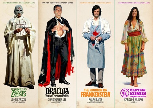 Hammer horror 4er set - 4er,