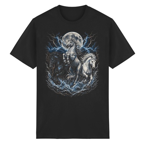 Pferde shirt unisex - pferde,