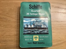 Quartett Kartenspiel Spielkarten Bielefelder Joker 0179 Schiffe  2. Wahl