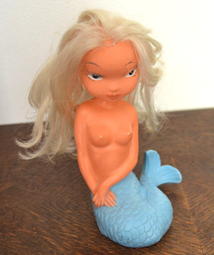 Ddr puppe nixe meerjungfrau - nixe,