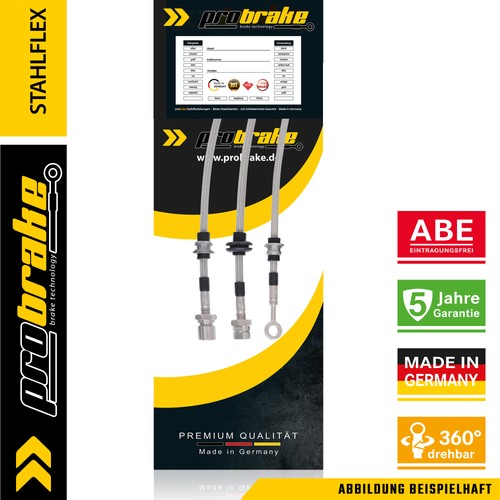 Stahlflex bremsleitung - stahlflex,