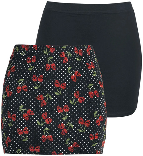 Rock rebel emp damen - rock,