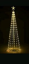Lumida XMAS Led Lichterbaum 160 cm Metallbam Weihnachtsbaum Beleuchtung