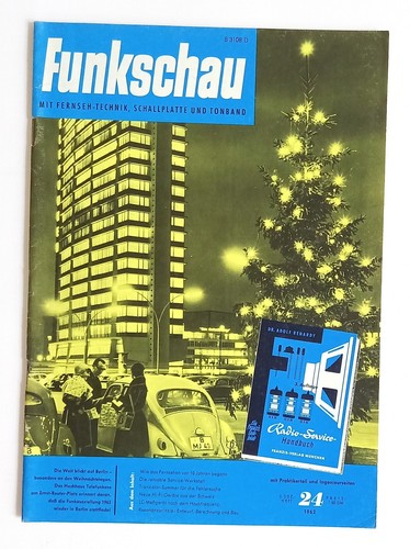 Funkschau heft 1962 valvo - heft,