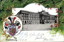 Präge Wappen Ak Braunschweig