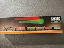 Märklin Spur Z Zugpackung 8104 Dampflok BR 74 m 5 Waggons m. OVP Guter Zustand