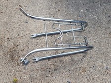 Fahrrad Mofa Gepäckträger Chrom Oldtimer