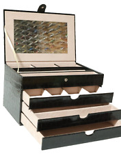 Schmuckkoffer Schmucktruhe Koffer Schatulle Schmuck Truhe Schmuckschatulle 30cm