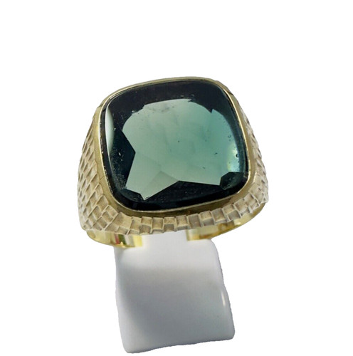 Eckiger herrenring spinell - herrenring,