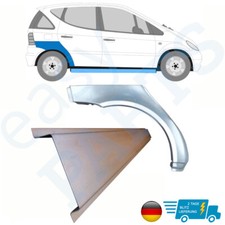 Für Mercedes A-Klasse W168 1997-2004 Radlauf + Schweller Reparaturblech / Rechts