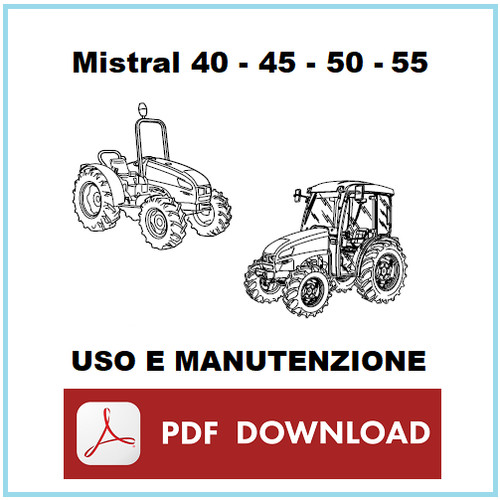 Landini mistral 50 - 50, 55
