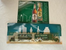 Bierwerbetruck, Blechschild