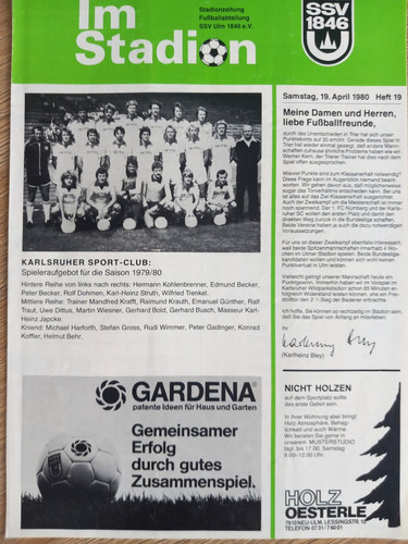 Fussball programm 2 - programm,