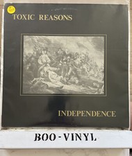 Toxic Reasons - Independence rare hardcore / punk lp vinyl record VG+ / VG+