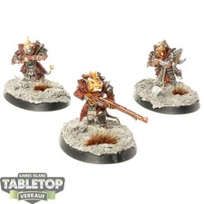 Skaven - 3 x Warplock Jezzails