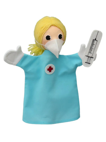 Handpuppe krankenschwester - handpuppe,